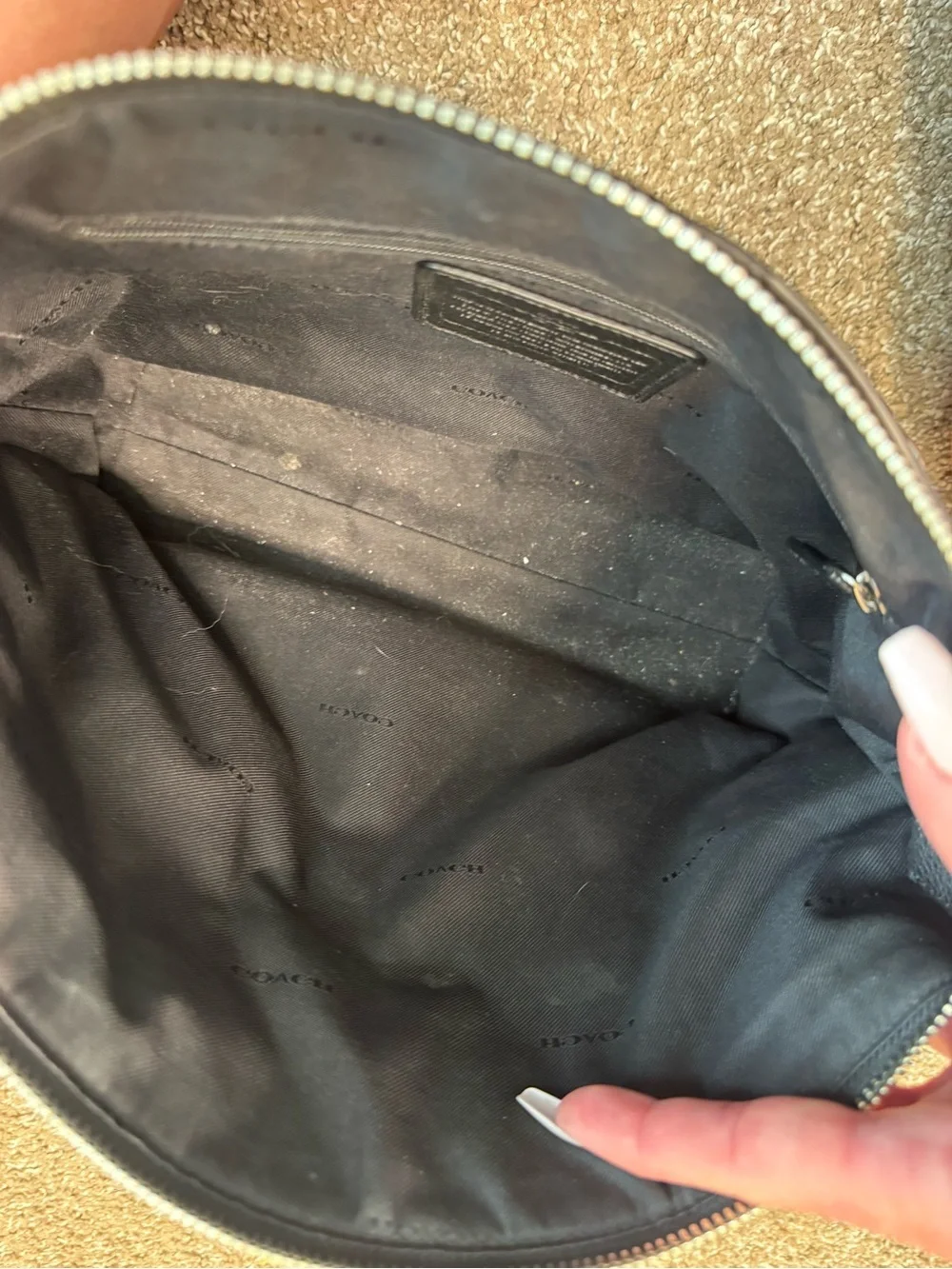 Coach tote black